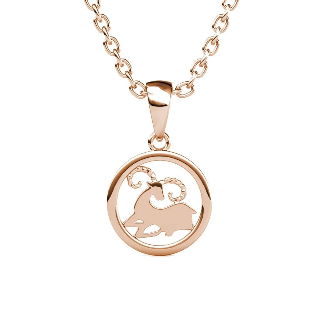 MYC-Paris Collier Et Pendentif<Pendentif Zodiaque Bélier Finition Or Rose