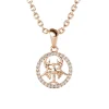 MYC-Paris Collier Et Pendentif<Pendentif Zodiaque Cancer Finition Or Rose