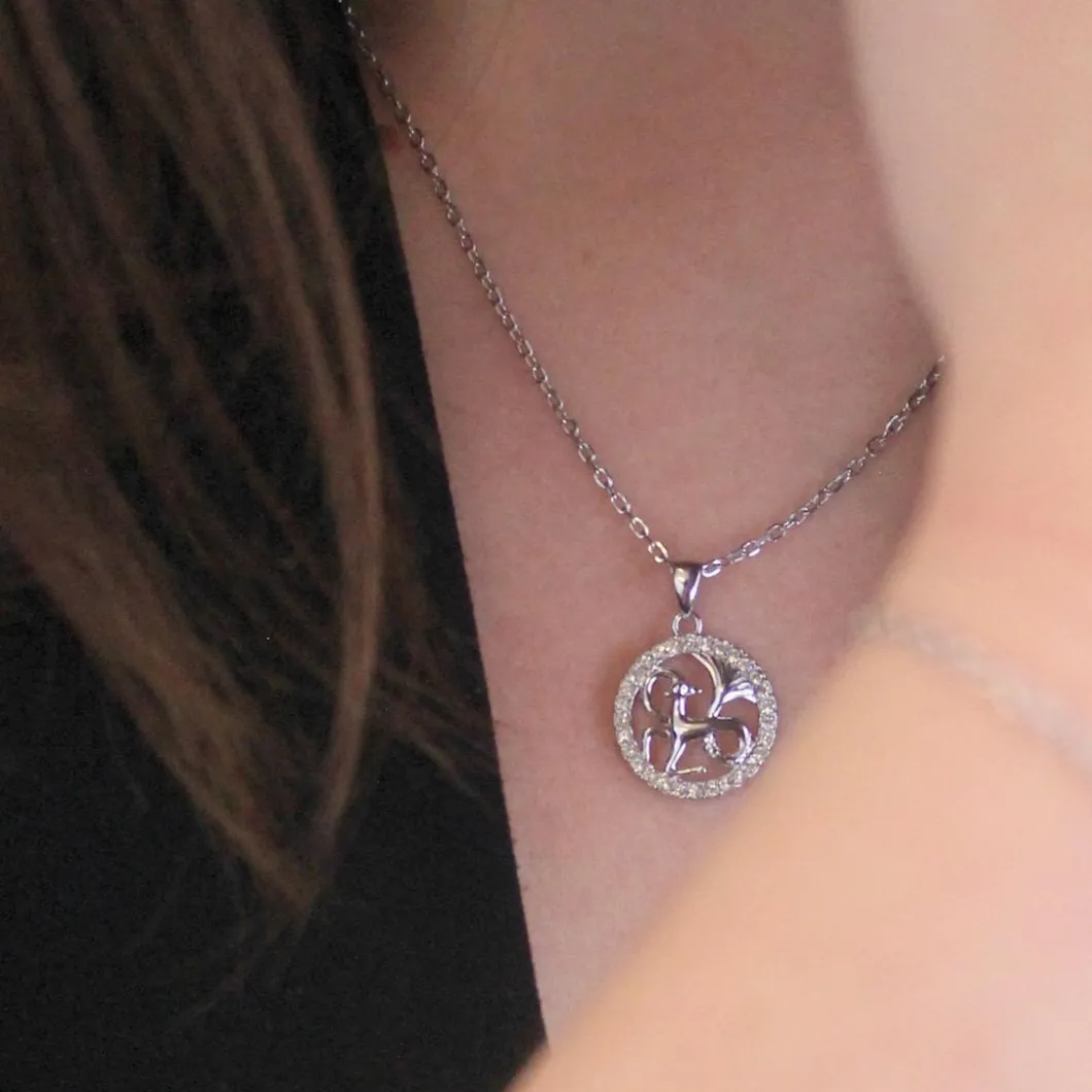 MYC-Paris Collier Et Pendentif<Pendentif Zodiaque Capricorne Finition Argentée