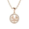 MYC-Paris Collier Et Pendentif<Pendentif Zodiaque Gémeaux Finition Or Rose