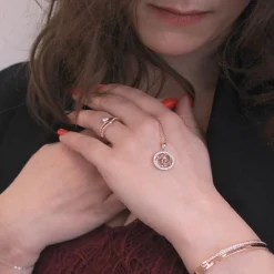 MYC-Paris Collier Et Pendentif<Pendentif Zodiaque Poisson Finition Or Rose