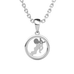 MYC-Paris Collier Et Pendentif<Pendentif Zodiaque Sagittaire Finition Argentée