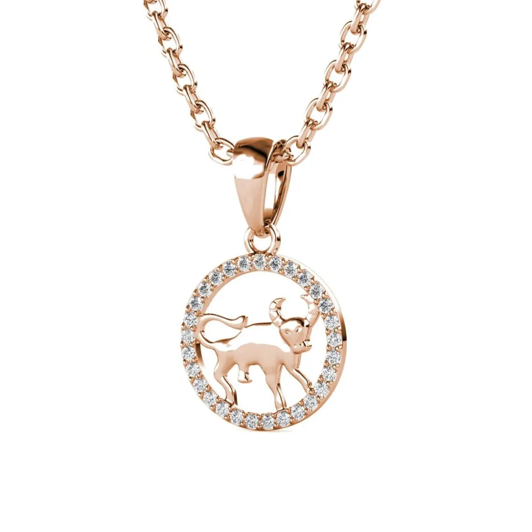 MYC-Paris Collier Et Pendentif<Pendentif Zodiaque Taureau Finition Or Rose