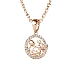 MYC-Paris Collier Et Pendentif<Pendentif Zodiaque Verseau Finition Or Rose